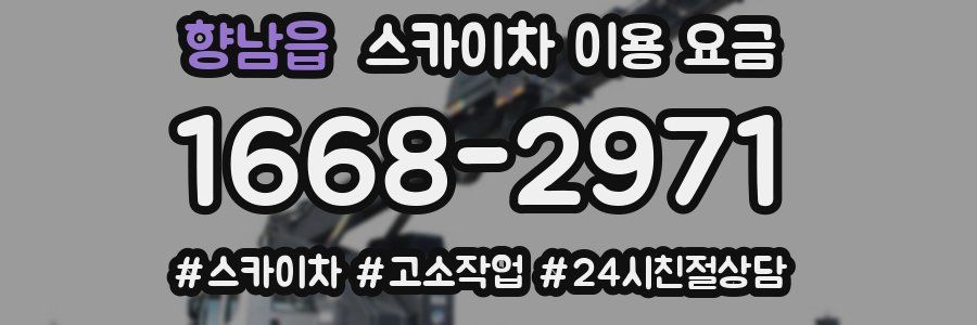 향남읍 스카이차 이용 요금
