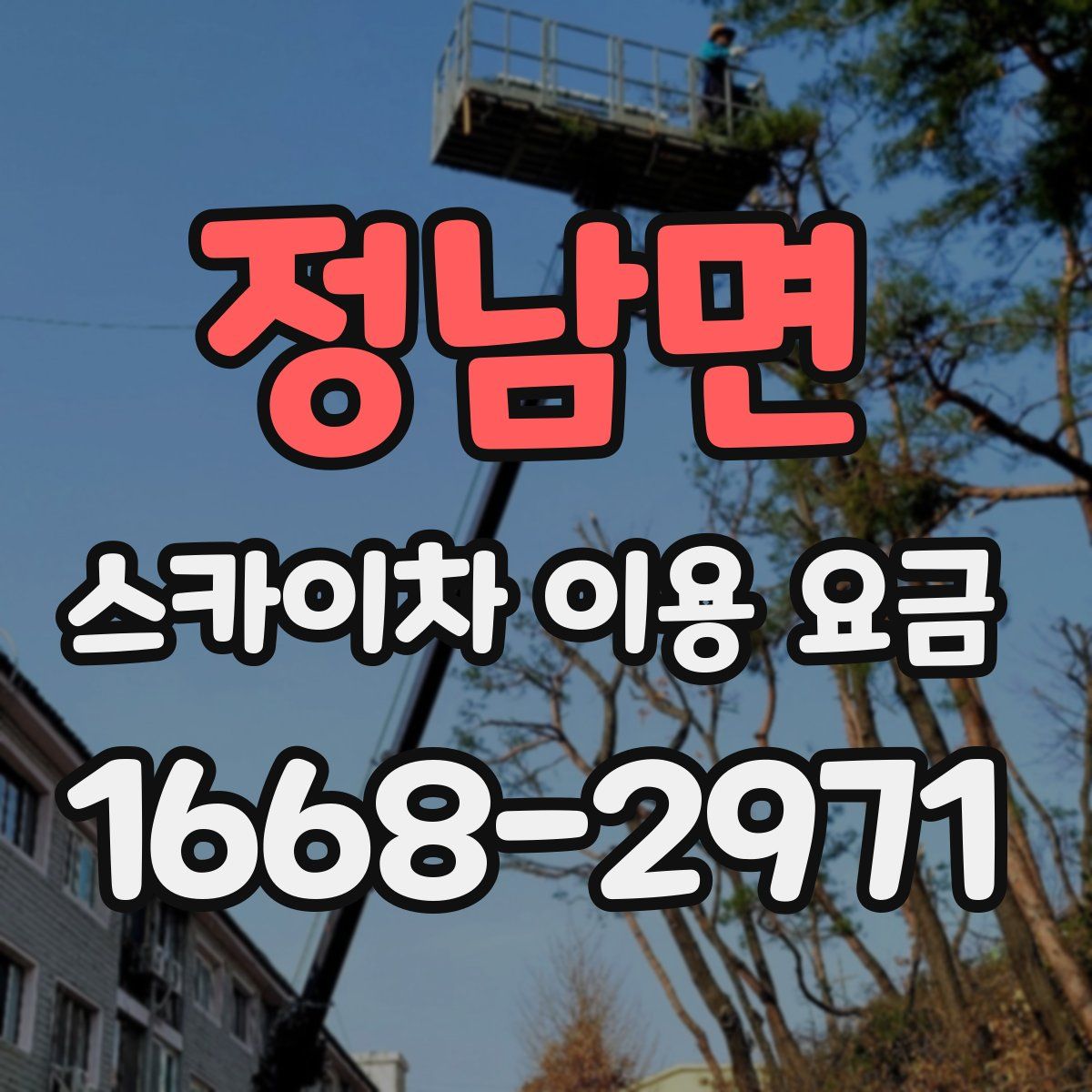 정남면 스카이차 이용 요금