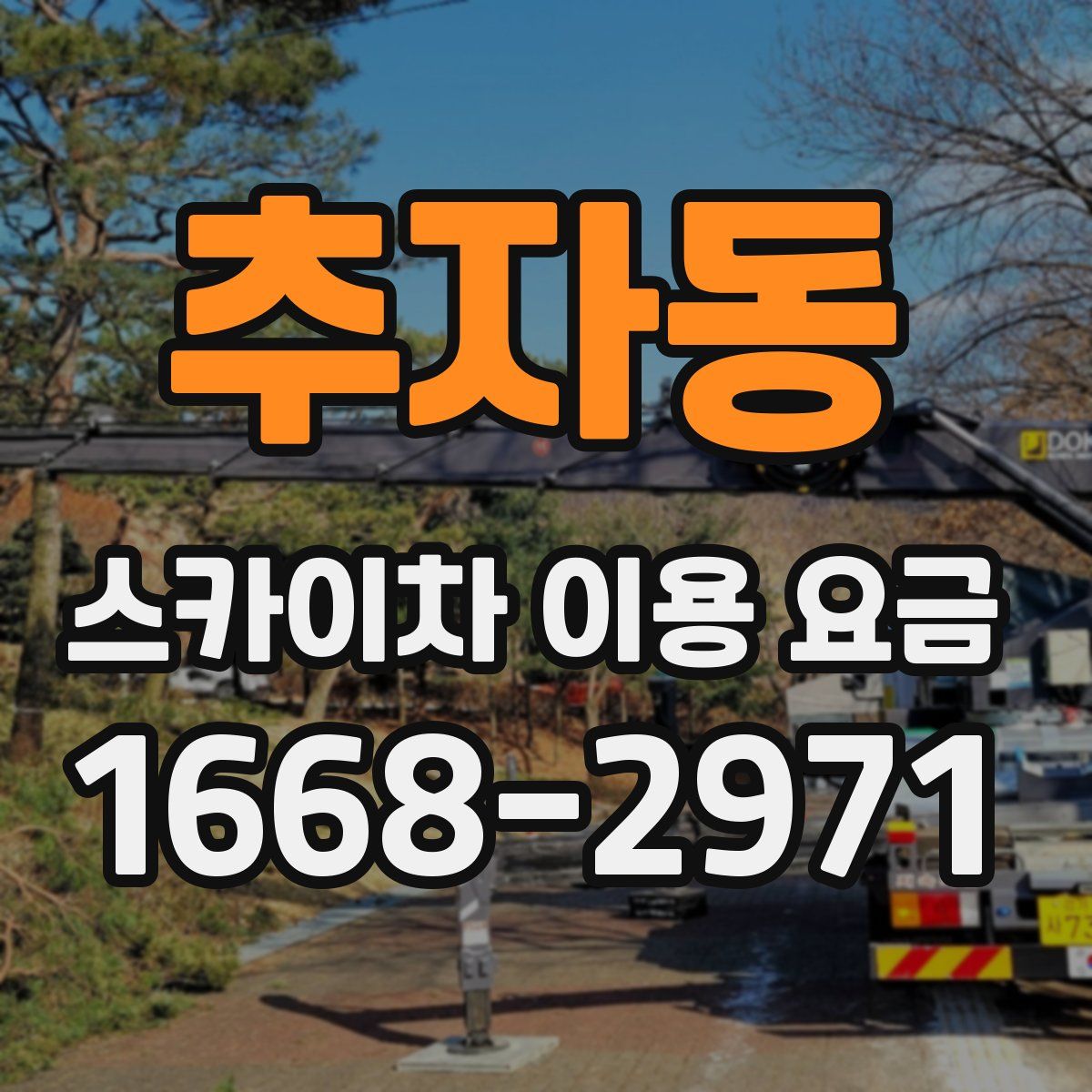 추자동 스카이차 이용 요금