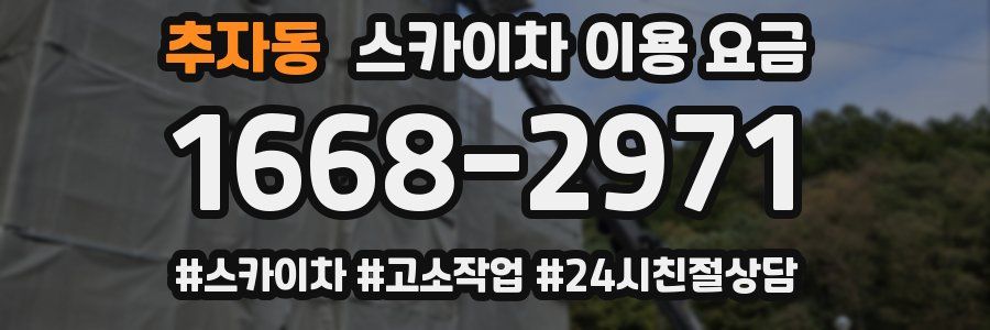추자동 스카이차 이용 요금