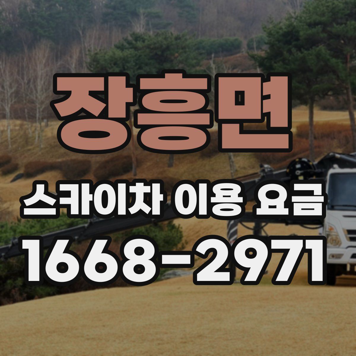 장흥면 스카이차 이용 요금
