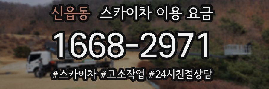 신읍동 스카이차 이용 요금