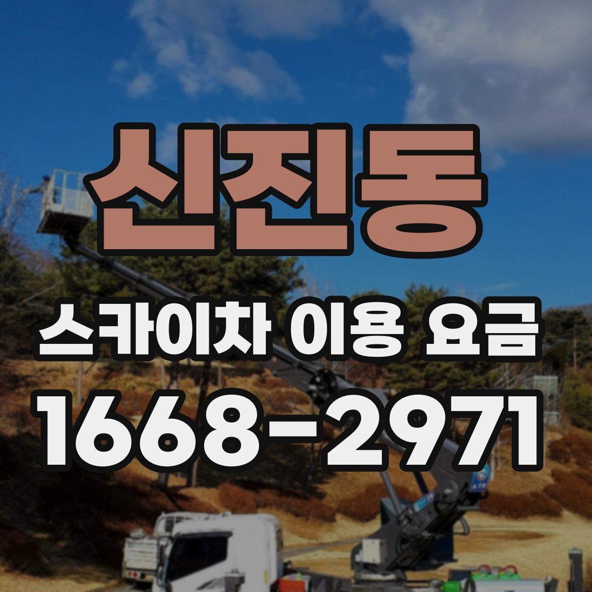 신진동 스카이차 이용 요금
