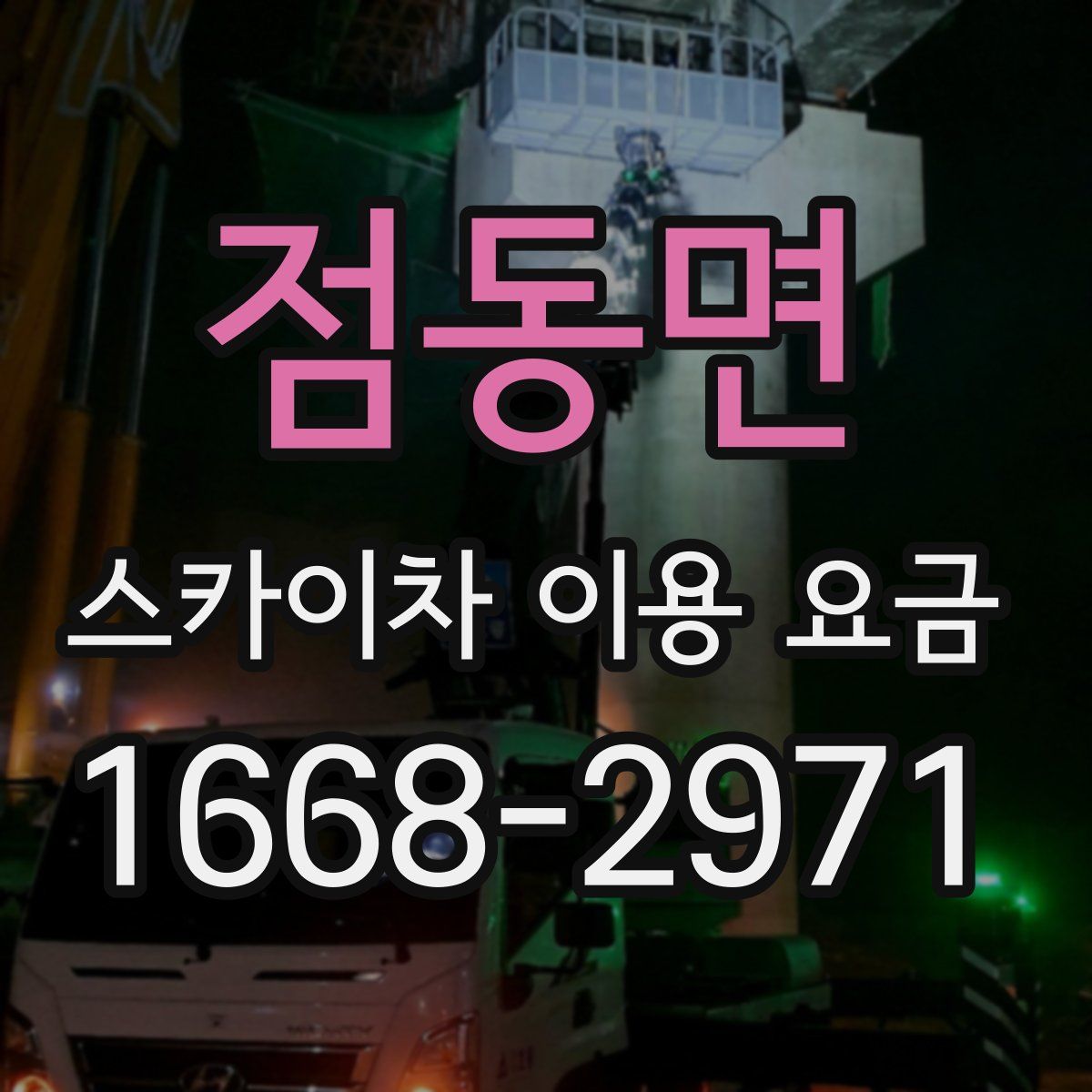 점동면 스카이차 이용 요금