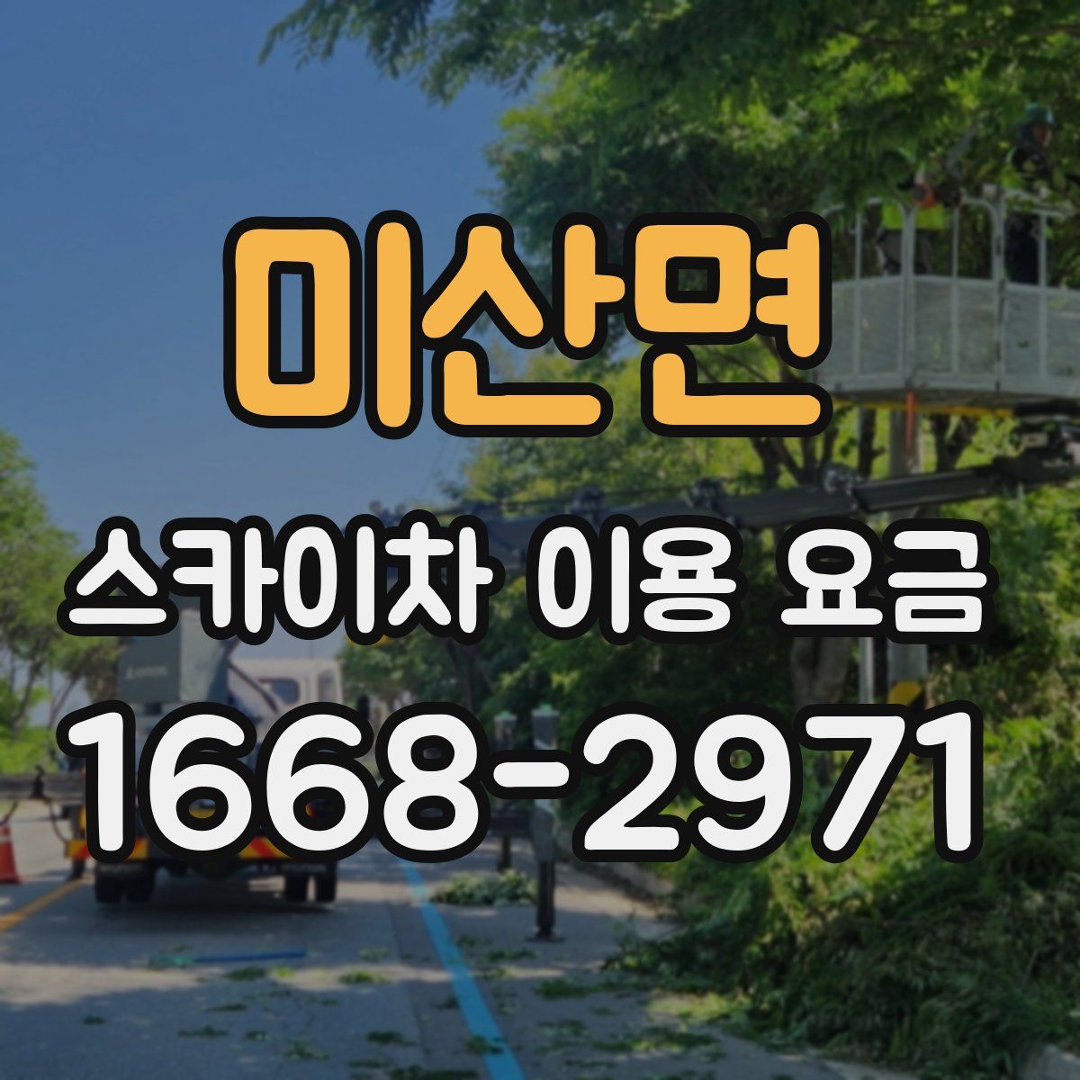 미산면 스카이차 이용 요금