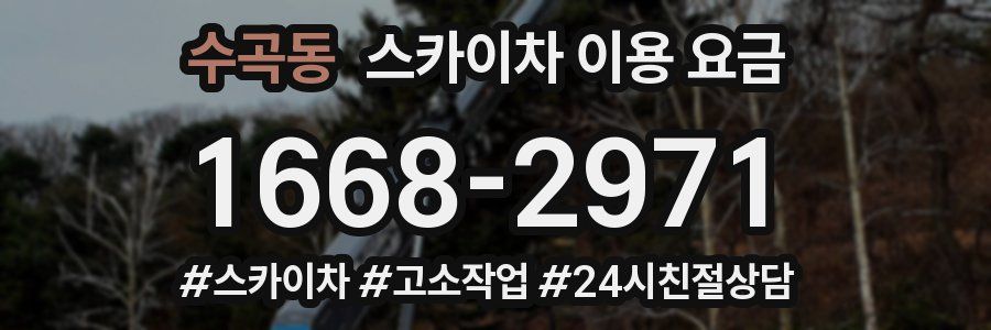 수곡동 스카이차 이용 요금
