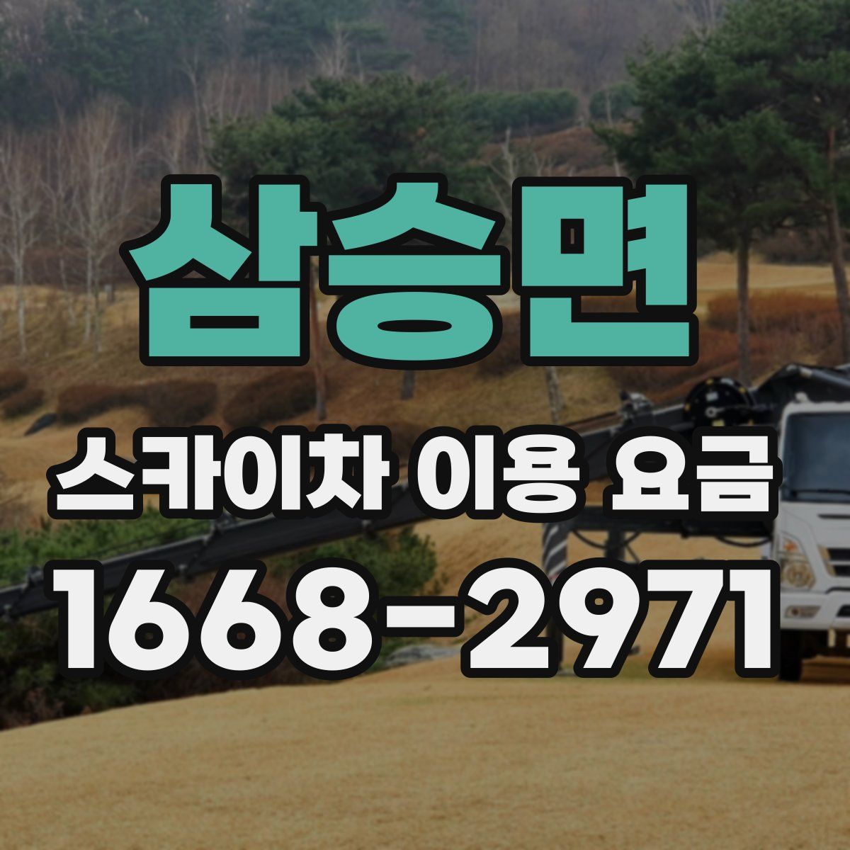 삼승면 스카이차 이용 요금