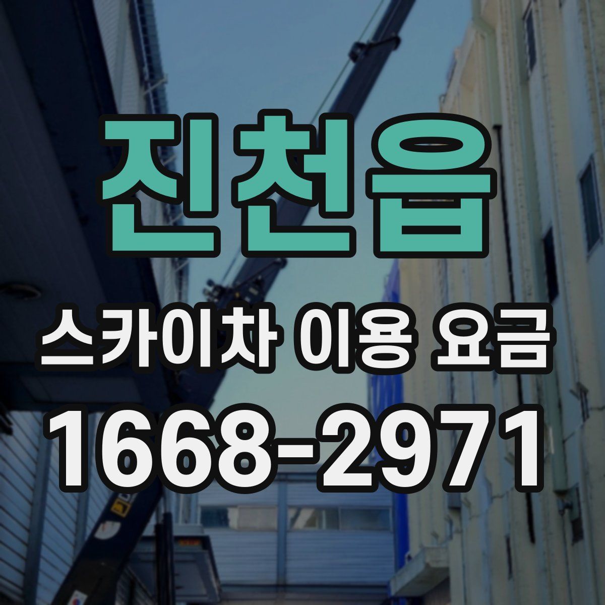 진천읍 스카이차 이용 요금