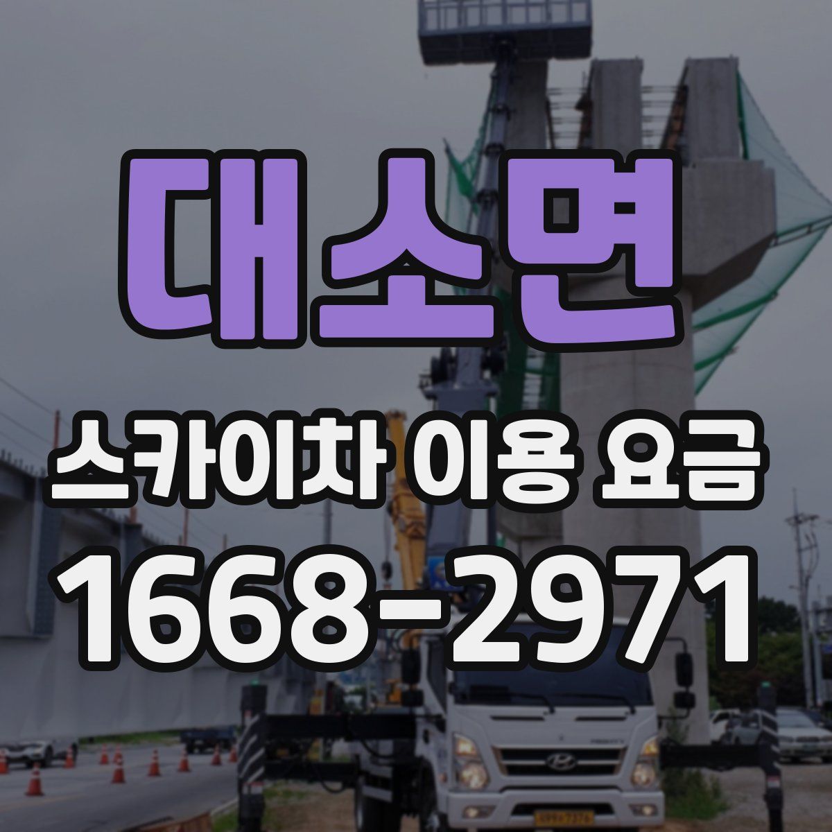 대소면 스카이차 이용 요금
