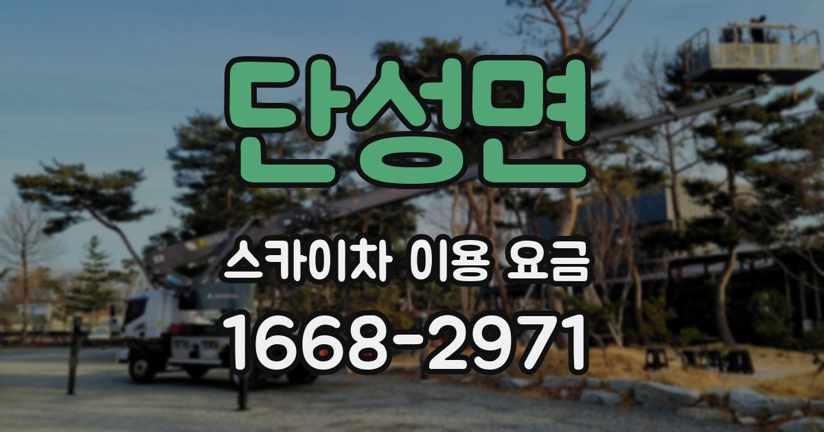 단성면 스카이차 이용 요금