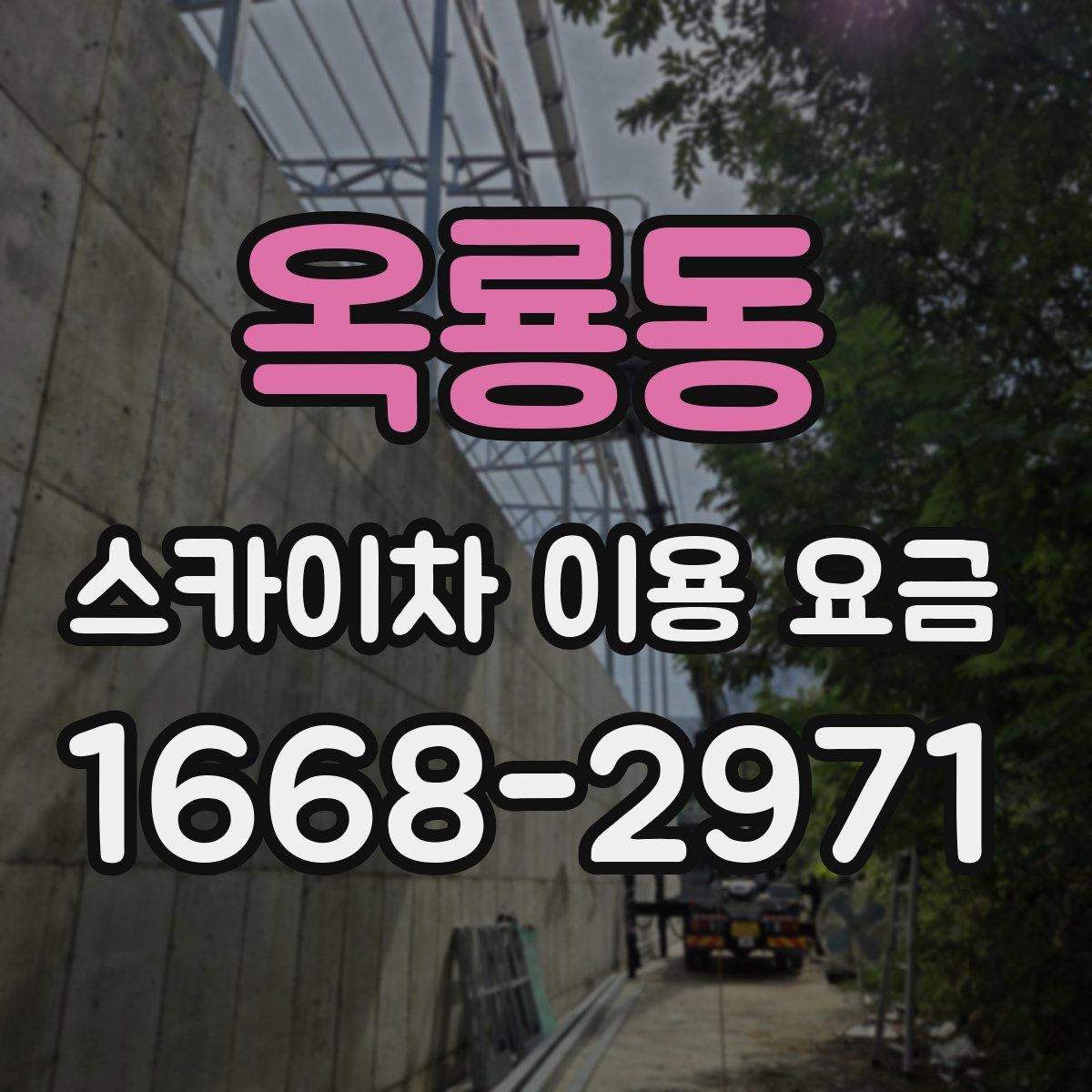 옥룡동 스카이차 이용 요금
