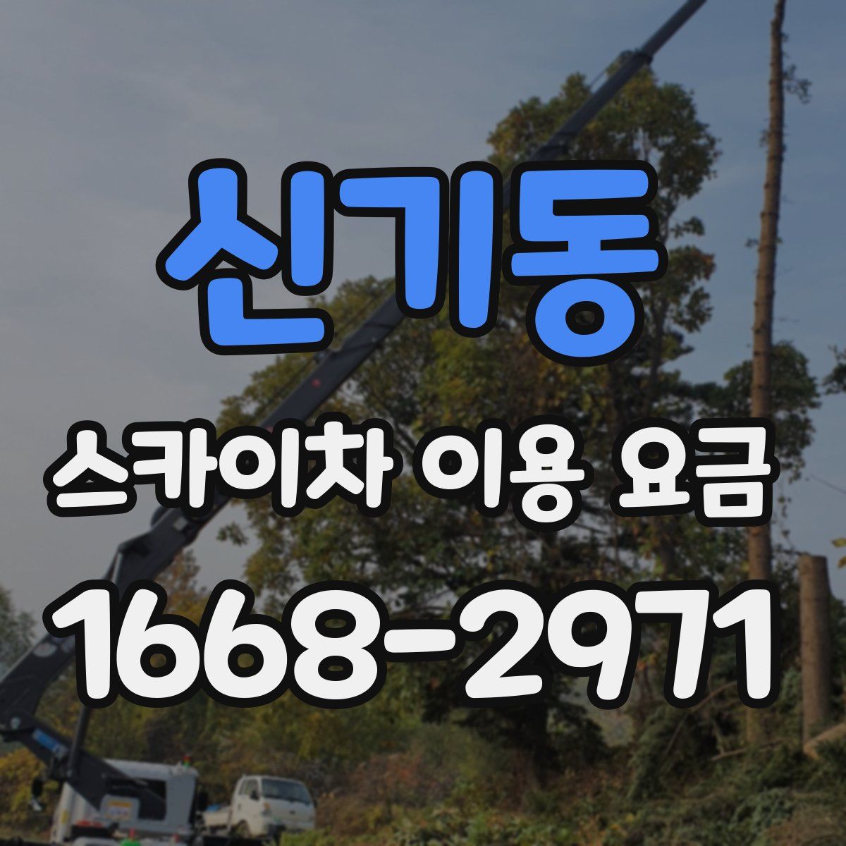 신기동 스카이차 이용 요금