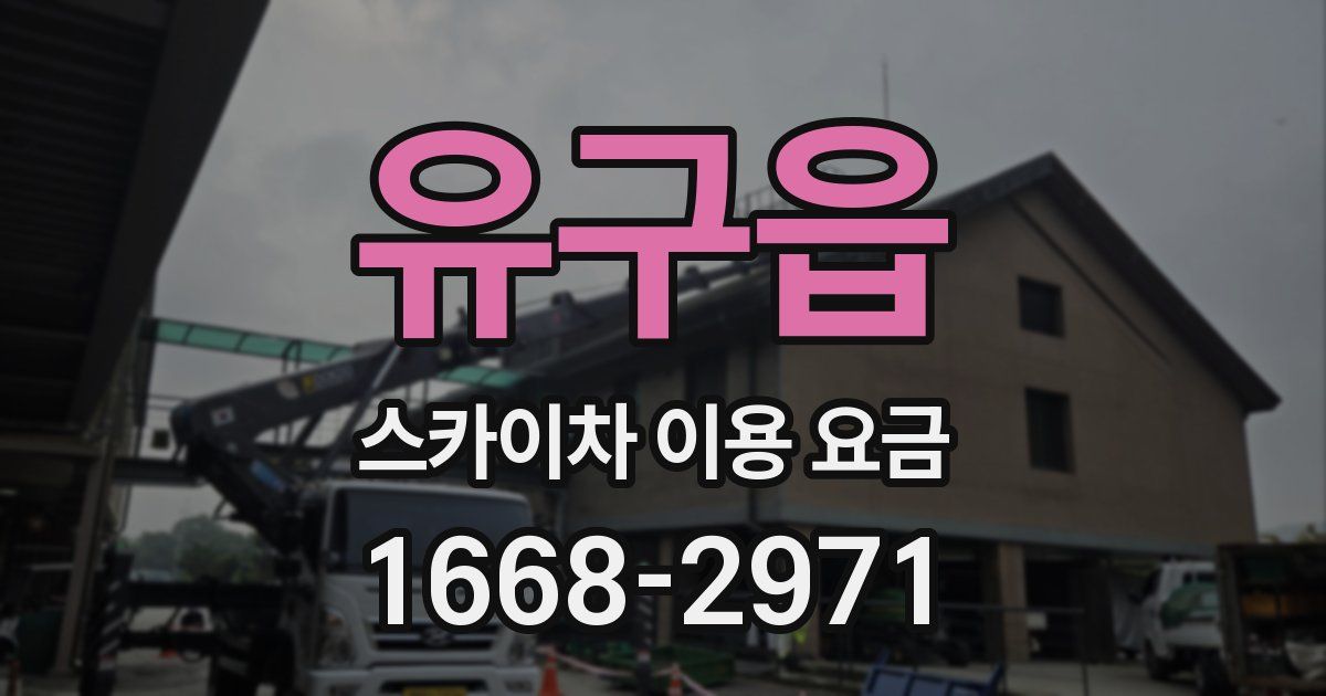 유구읍 스카이차 이용 요금