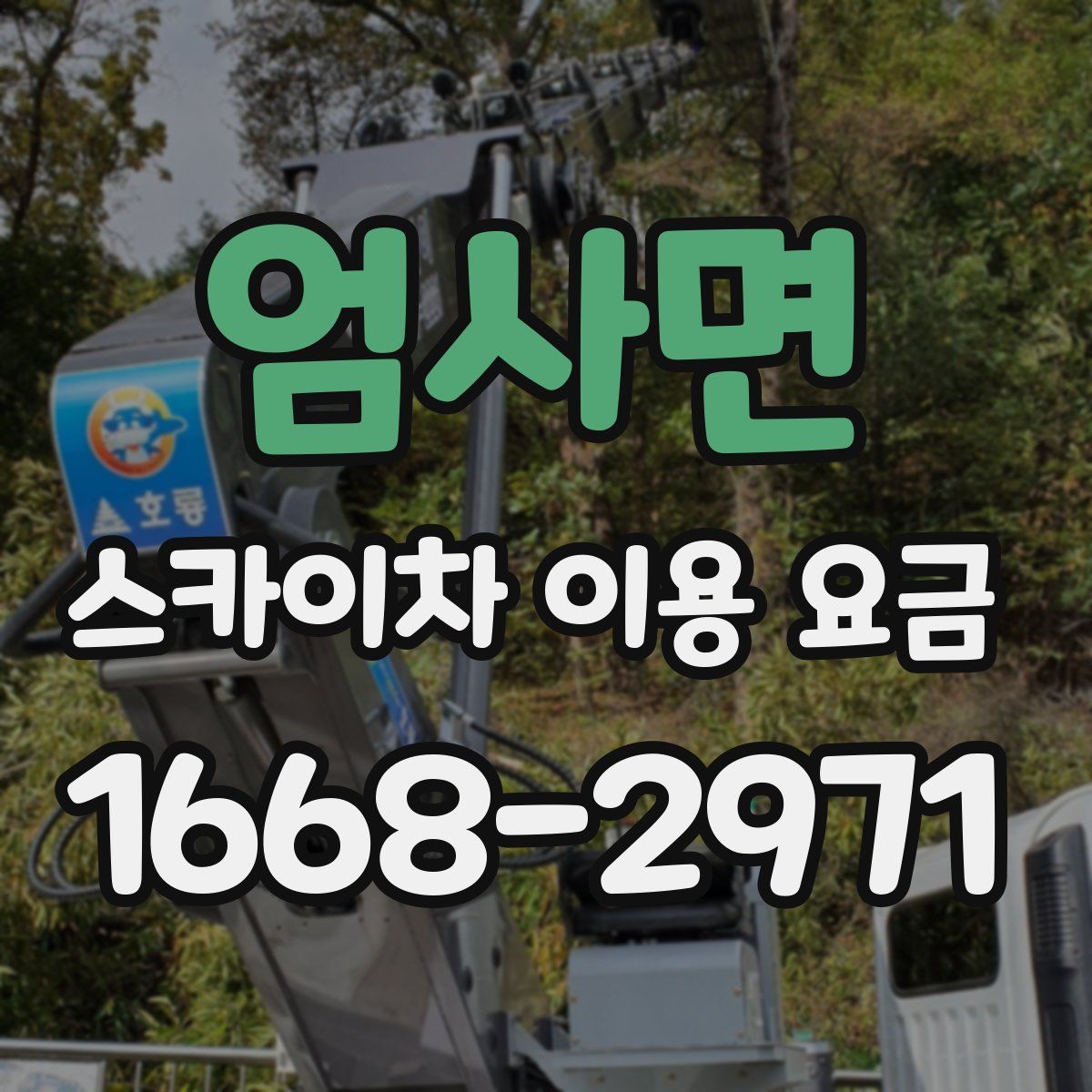 엄사면 스카이차 이용 요금