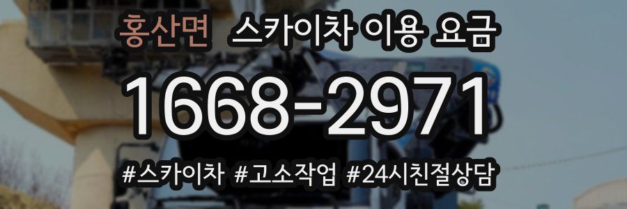 홍산면 스카이차 이용 요금