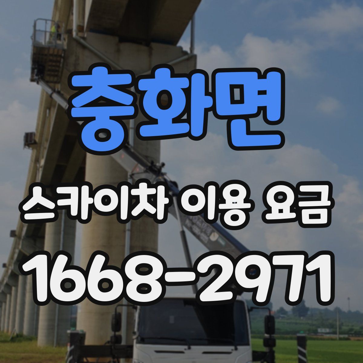 충화면 스카이차 이용 요금
