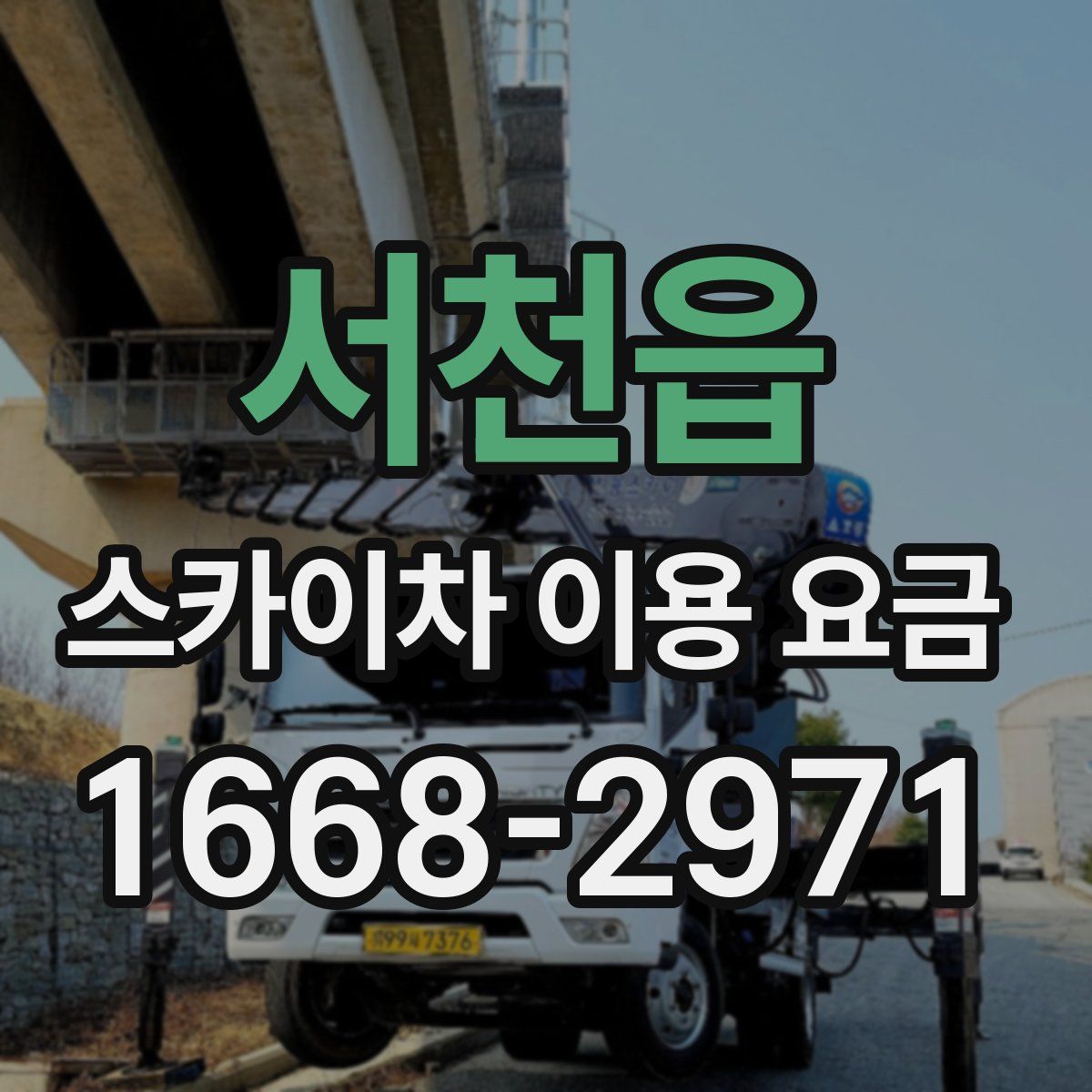 서천읍 스카이차 이용 요금