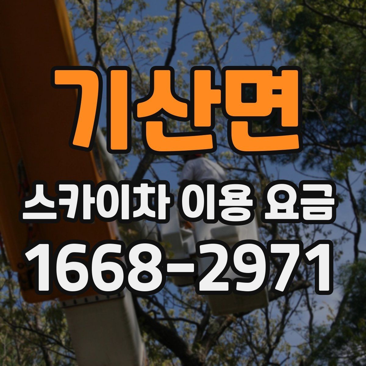 기산면 스카이차 이용 요금 확인 전에 알아야 할 기본 정보
