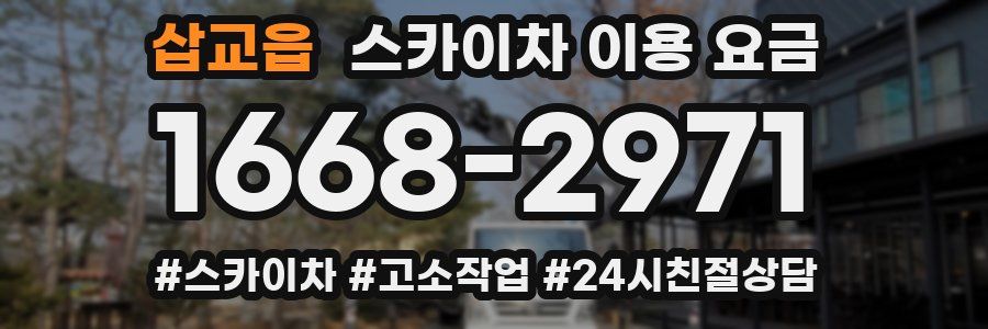 삽교읍 스카이차 이용 요금