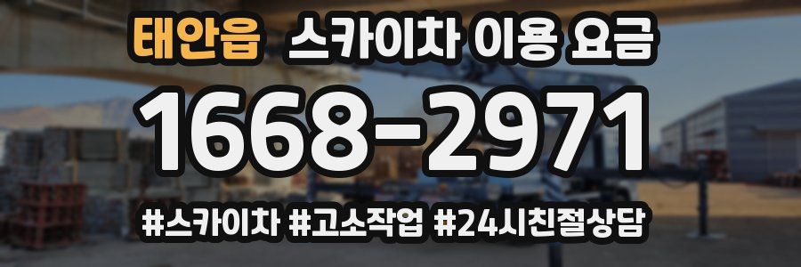 태안읍 스카이차 이용 요금