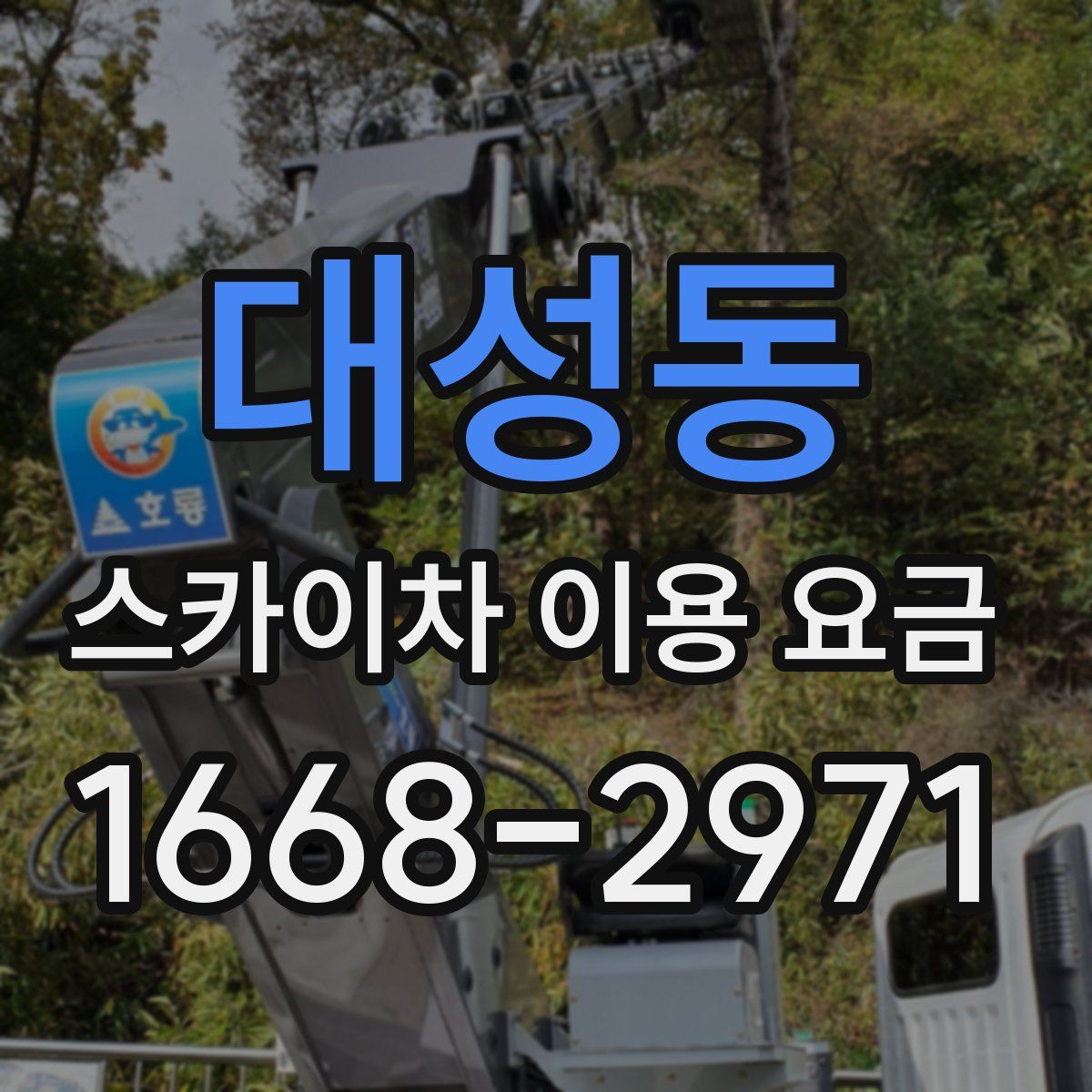 대성동 스카이차 이용 요금
