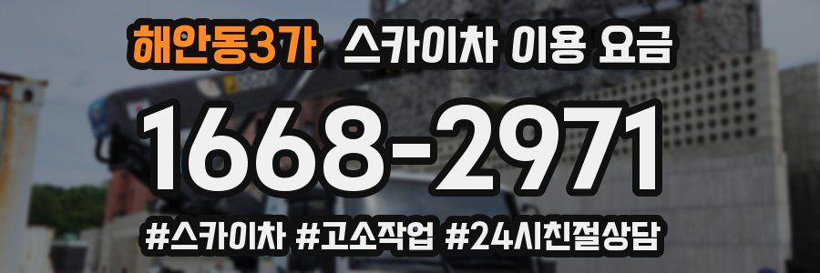 해안동3가 스카이차 이용 요금