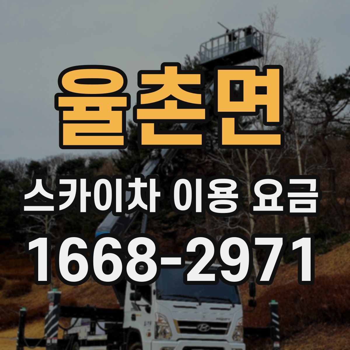 율촌면 스카이차 이용 요금