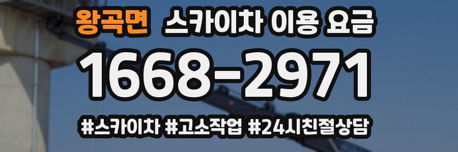 왕곡면 스카이차 이용 요금