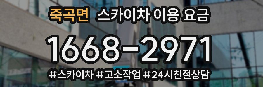 죽곡면 스카이차 이용 요금