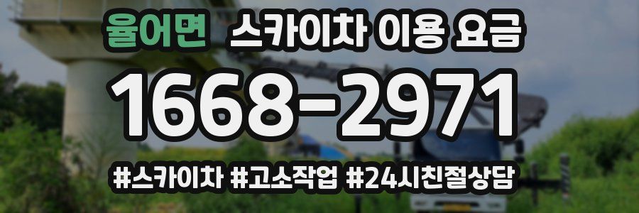 율어면 스카이차 이용 요금