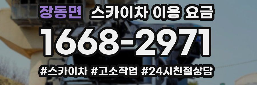 장동면 스카이차 이용 요금