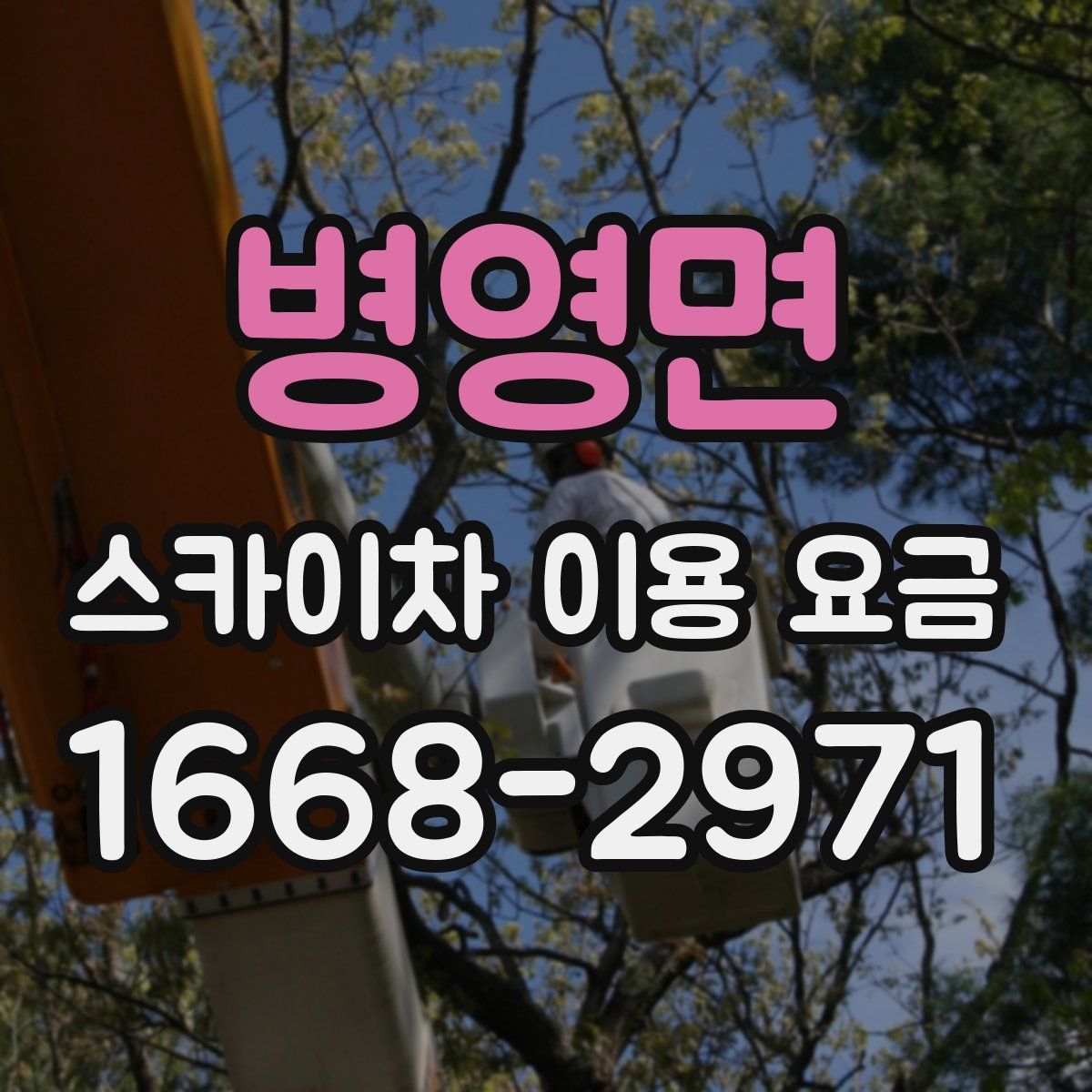 병영면 스카이차 이용 요금