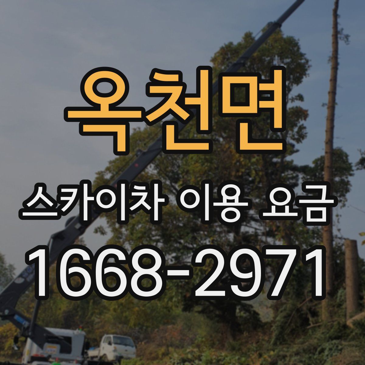 옥천면 스카이차 이용 요금