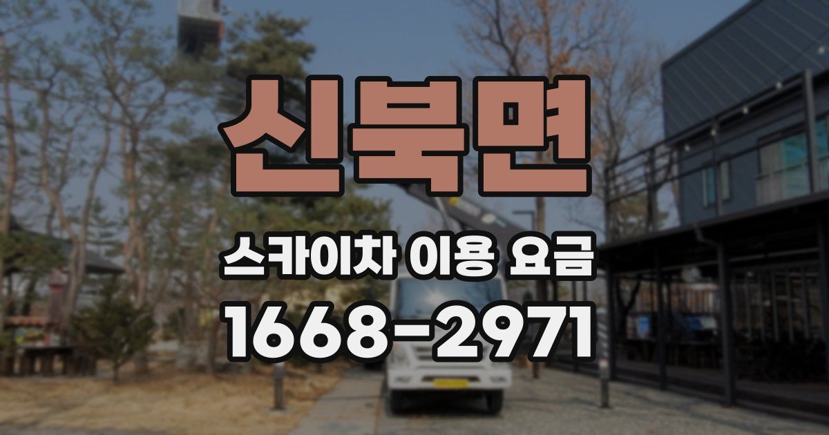 신북면 스카이차 이용 요금