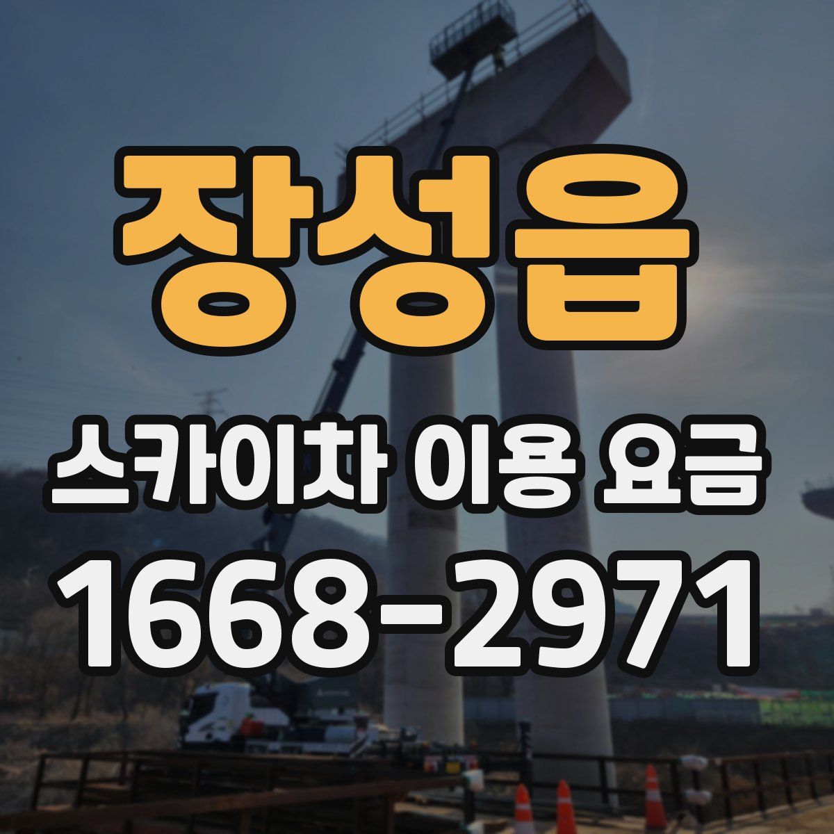 장성읍 스카이차 이용 요금