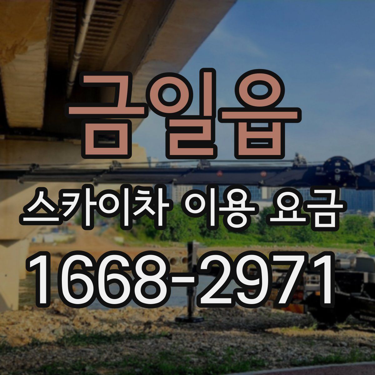 금일읍 스카이차 이용 요금