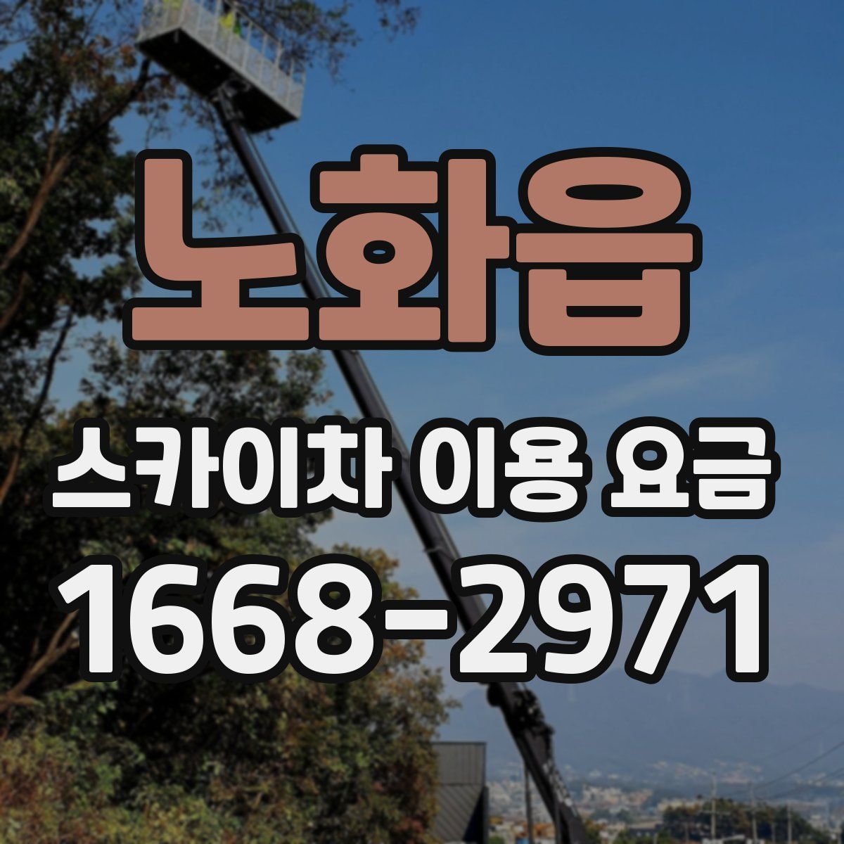 노화읍 스카이차 이용 요금