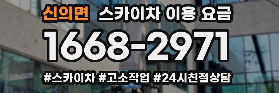 신의면 스카이차 이용 요금