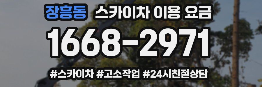 장흥동 스카이차 이용 요금