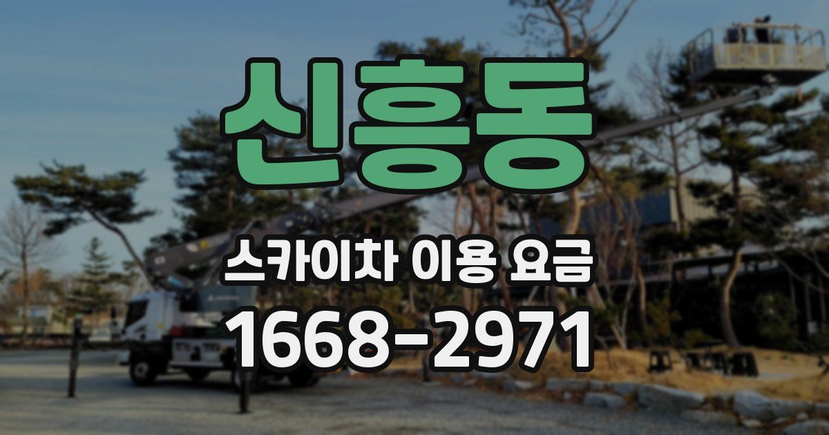 신흥동 스카이차 이용 요금