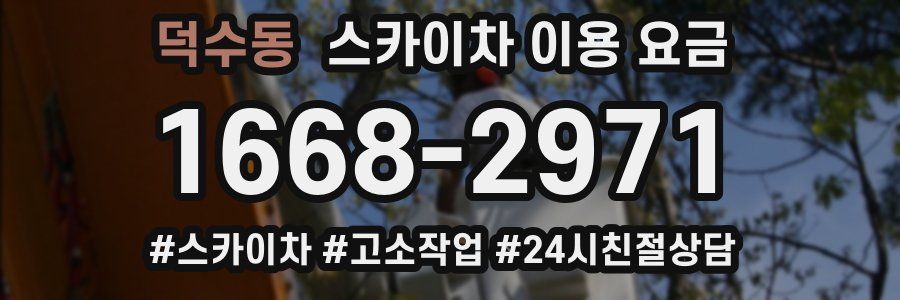 덕수동 스카이차 이용 요금