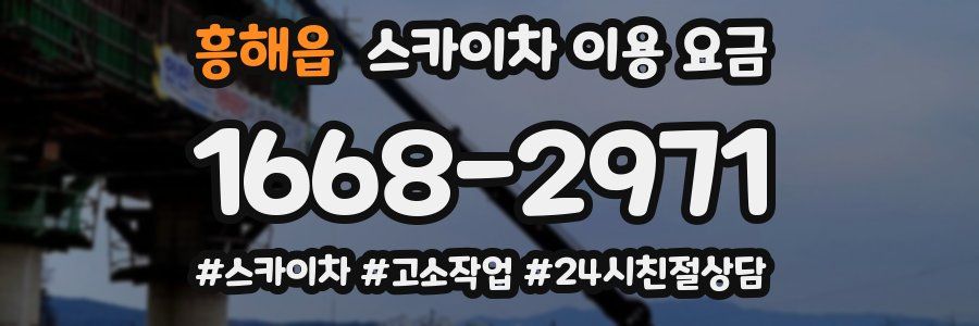흥해읍 스카이차 이용 요금