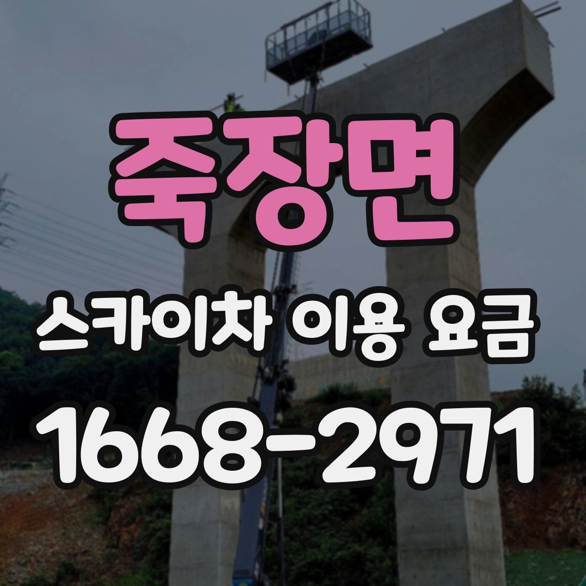 죽장면 스카이차 이용 요금