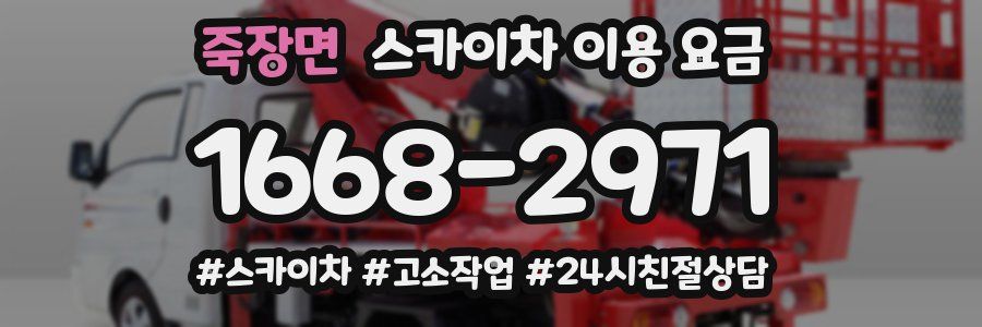 죽장면 스카이차 이용 요금