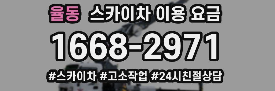 율동 스카이차 이용 요금