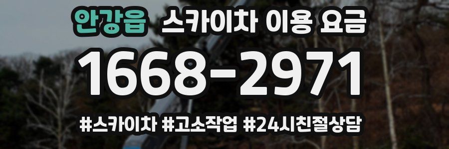 안강읍 스카이차 이용 요금