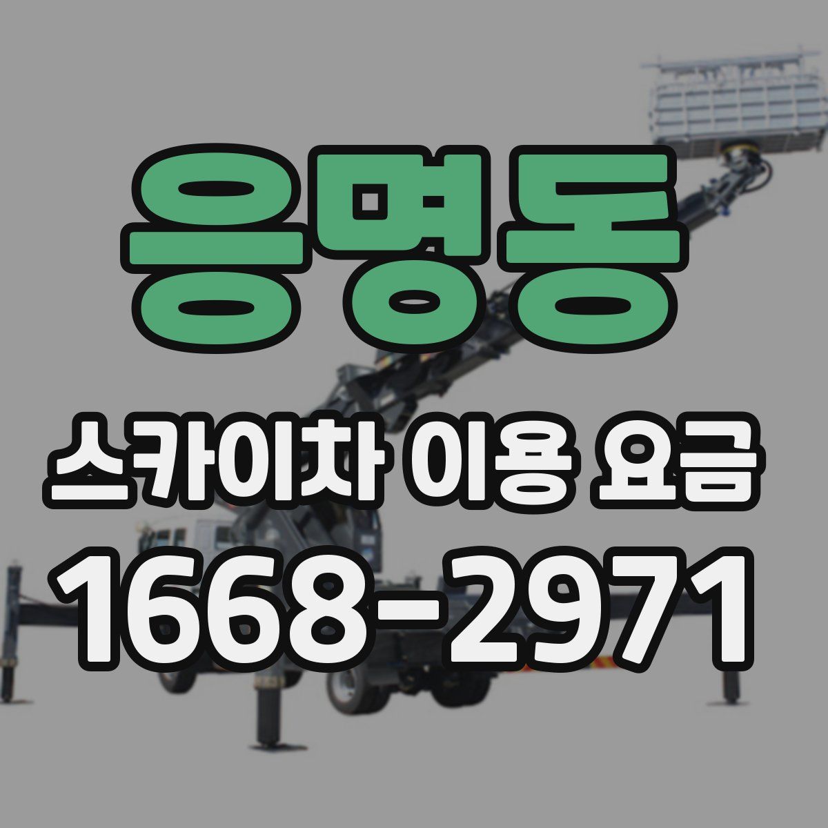 응명동 스카이차 이용 요금