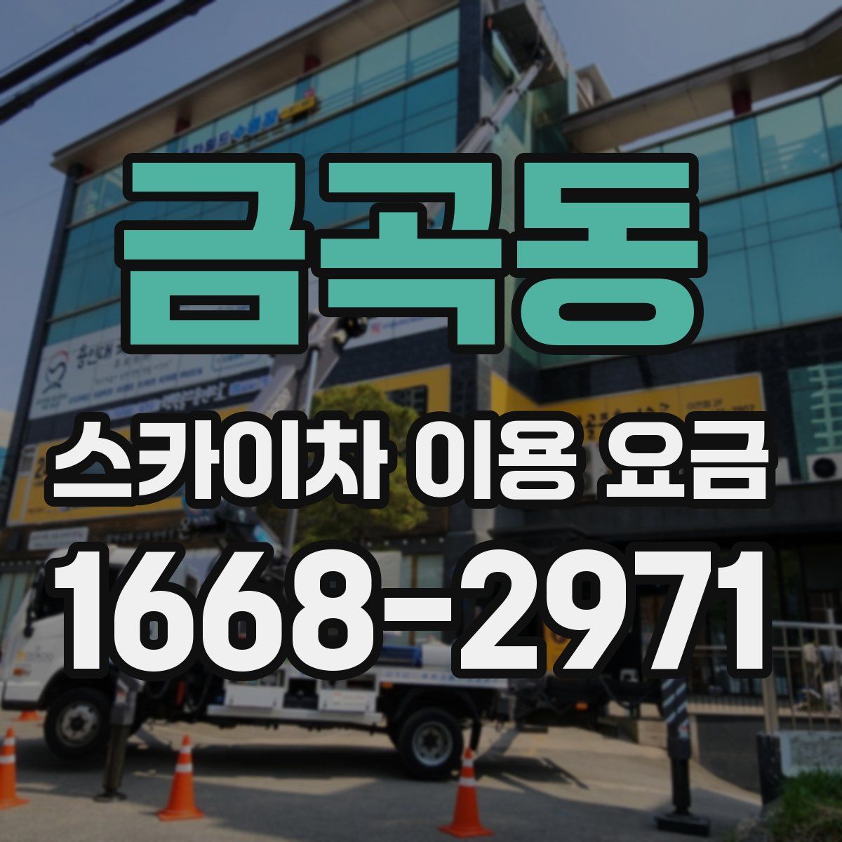 금곡동 스카이차 이용 요금