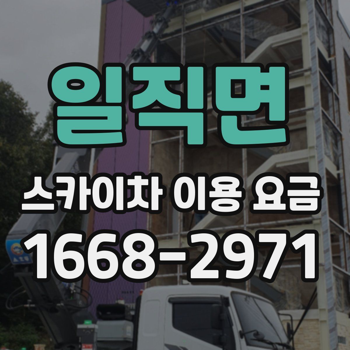 일직면 스카이차 이용 요금