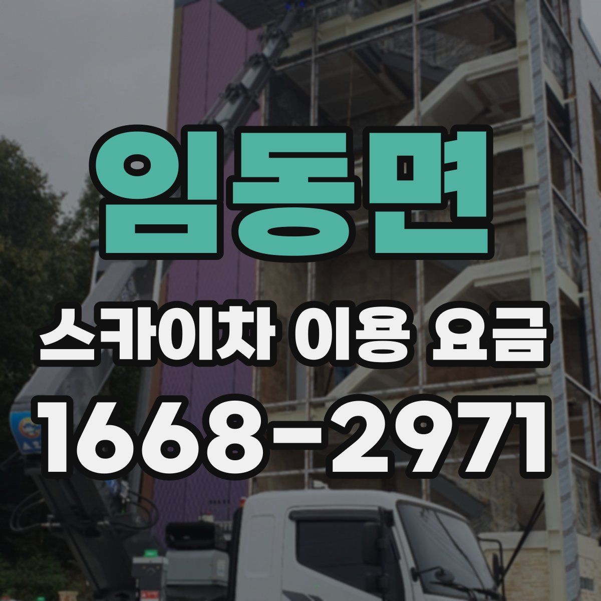 임동면 스카이차 이용 요금